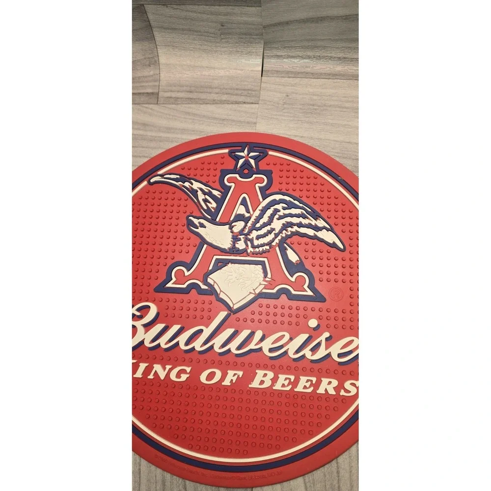 Budweiser rubber bar mat Circle